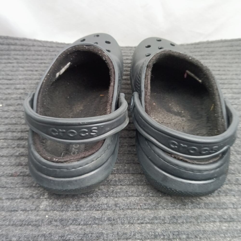 Crocs Classic Adult Unisex Lined Clog Sandal Black - Picture 6 of 6